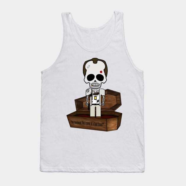 "Bone Idols" Casket No.6 - Died Hard 3 - Died Hard with a Vengeance Tank Top by TwistedKoala